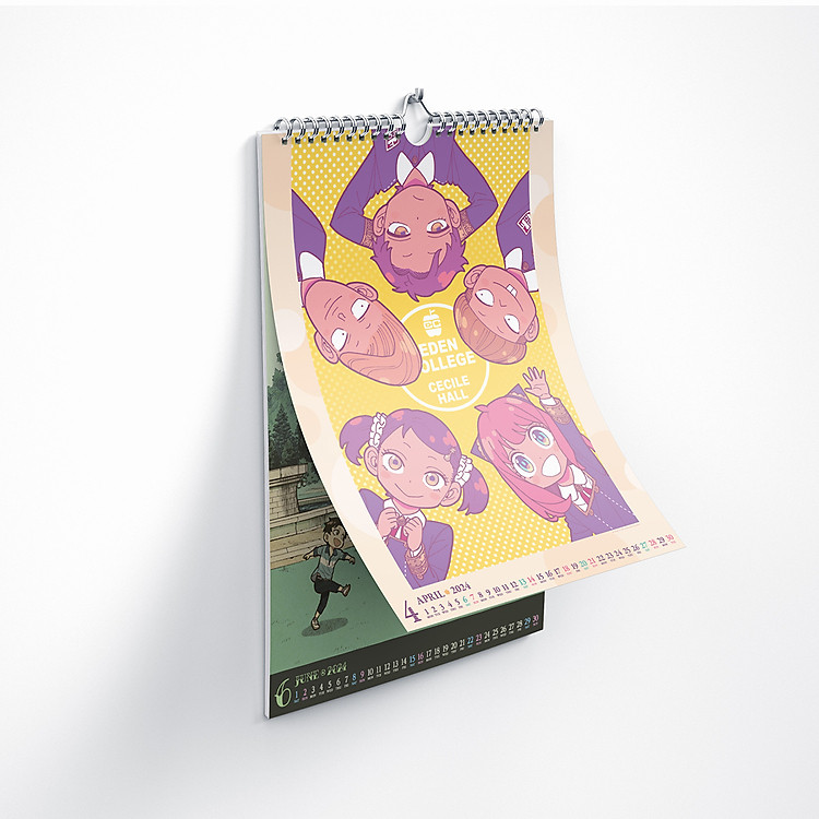 Lịch Treo Tường SPY X FAMILY 2024 - Ảnh 4