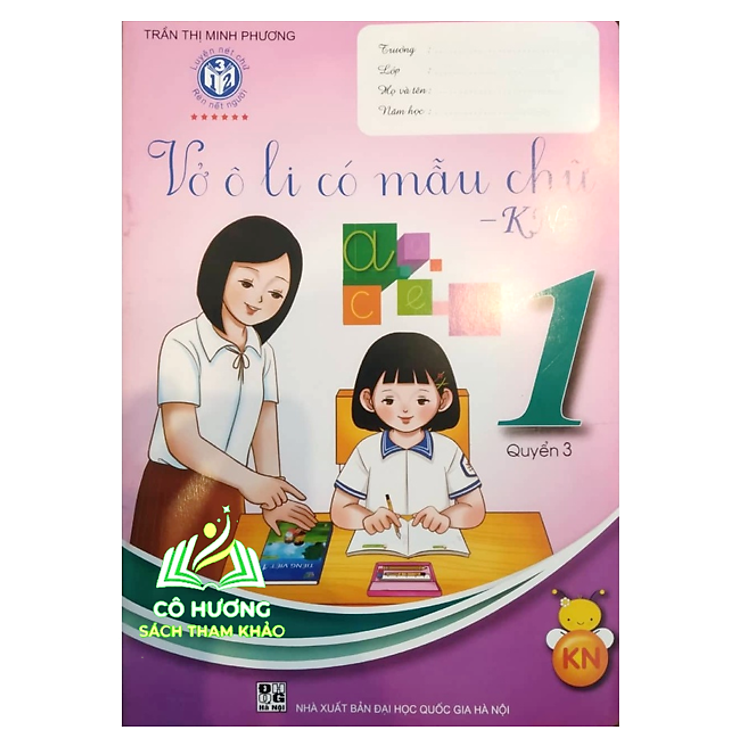 Vở Ô Li Có Mẫu Chữ Lớp 1 Quyển 3
