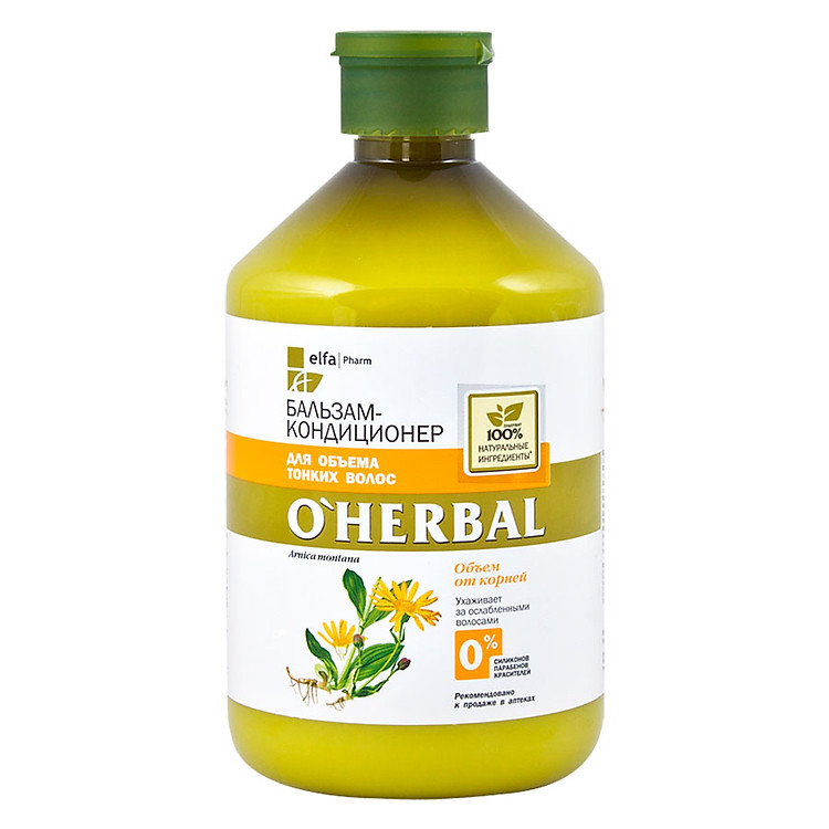 Dầu Xả O'Herbal Dành Cho Tóc Mảnh, Mỏng (500ml)