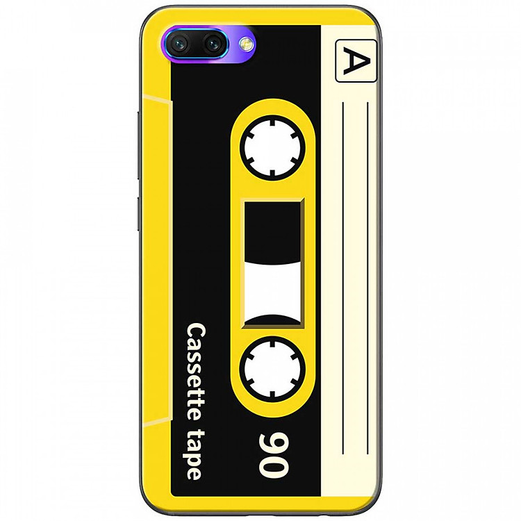 Ốp lưng dành cho Honor 10 mẫu Cassette vàng