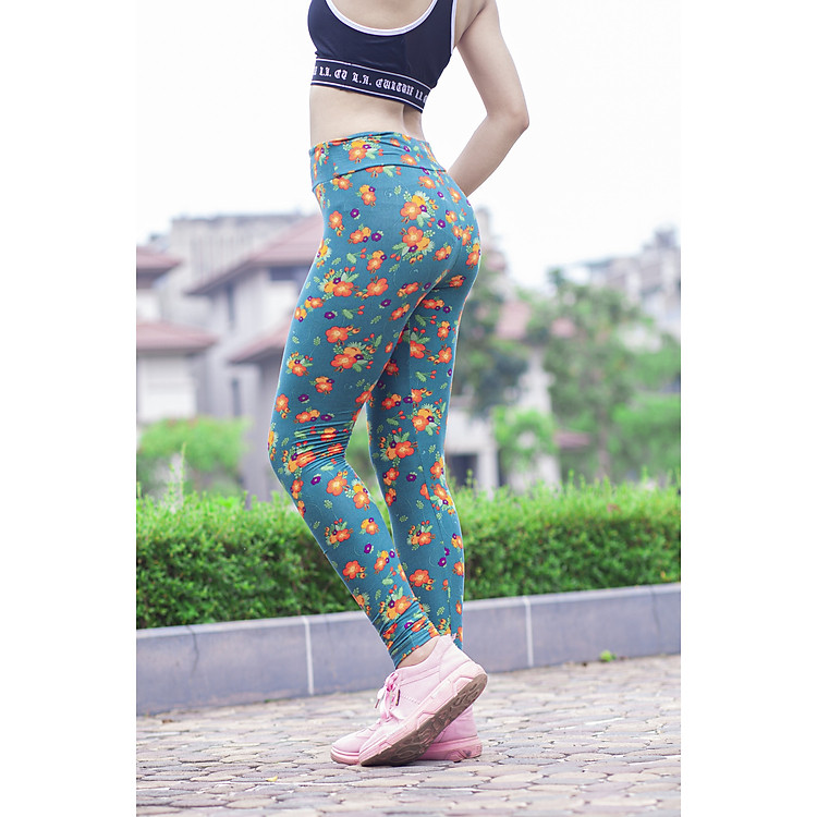 Quần legging co giãn 4 chiều, tập gym/yoga