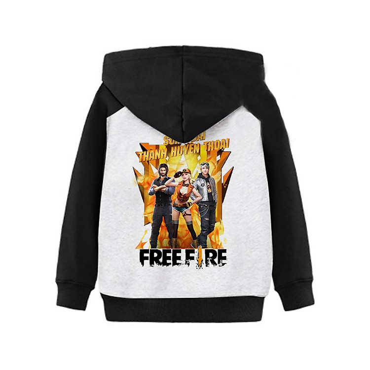 Mẫu Áo Khoác Chống Nắng Trẻ Em Free Fire Mới Nhất 09OPL