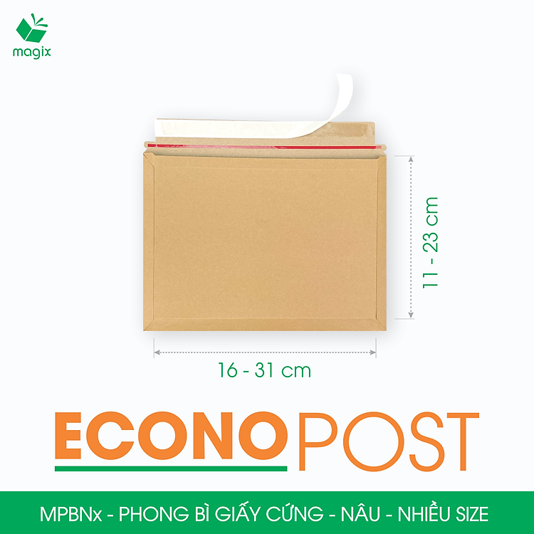Phong Bì Giấy Cứng MPBN2 (20 chiếc) 20×13 cm