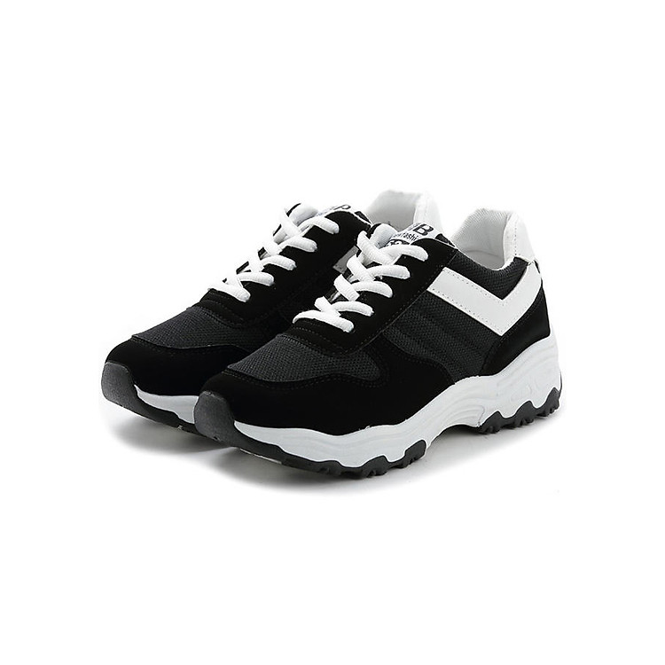 Giày thể thao nữ thời trang màu đen TT058