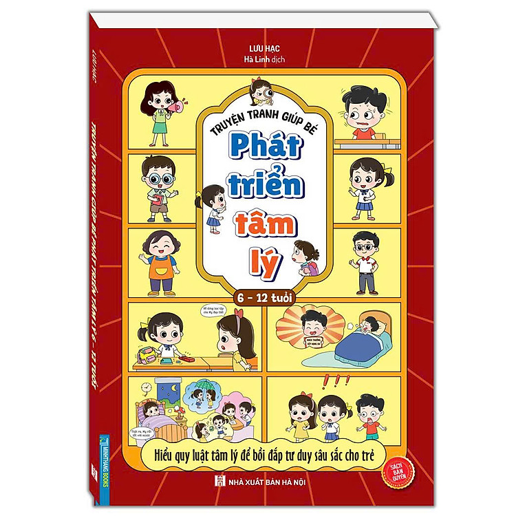Truyện tranh giúp bé phát triển tâm lý (6-12 tuổi) (In 4 màu) (Sách bản quyền)