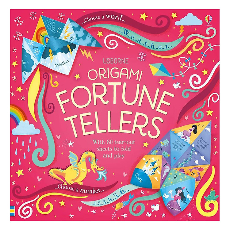 Sách Usborne Origami Fortune Tellers