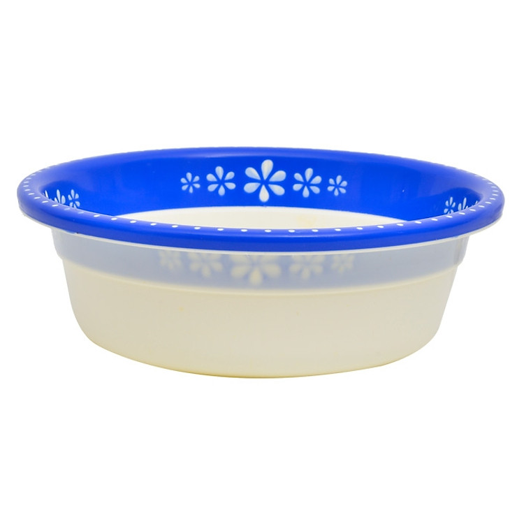 Chậu hoa 2 màu Song Long (nhiều kích thước) - Màu ngẫu nhiên