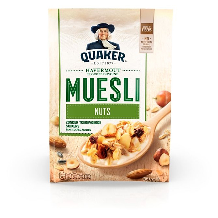 Ngũ Cốc Ăn Sáng Muesli Nhiều Loại Hạt