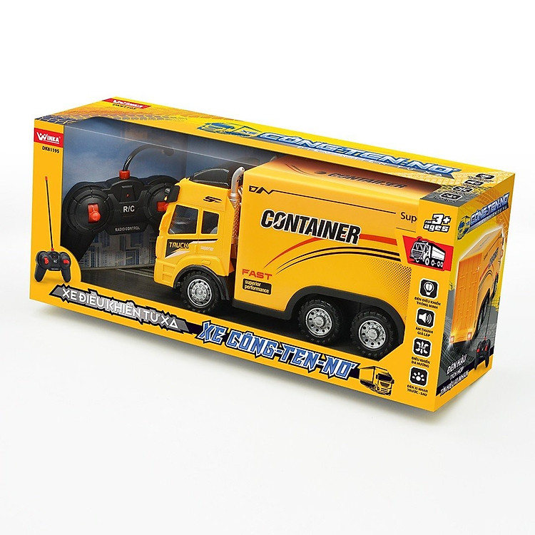 Xe Điều Khiển Duka - Công Ten Nơ DK81195 Chính hãng Giá rẻ - Hình ảnh 4