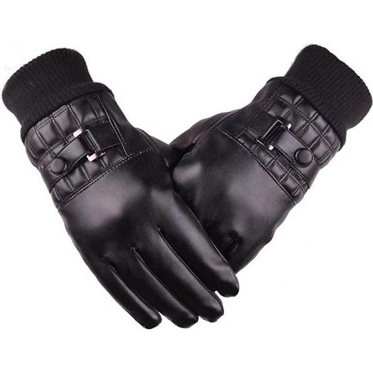 Găng tay phượt thủ nam lót lông cảm ứng chống nước DCLD01