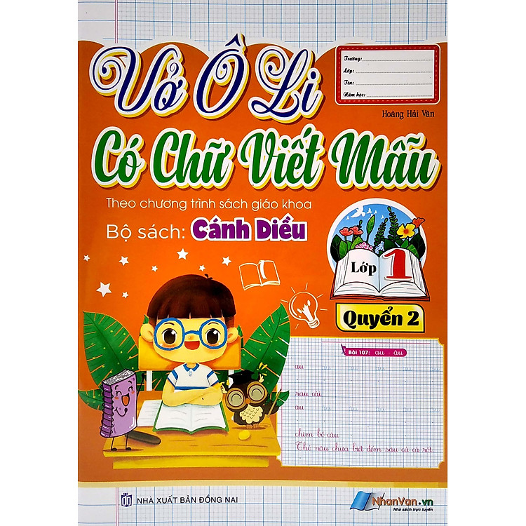 Vở Ô Li Có Chữ Viết Mẫu 1 - Quyển 2 - Ảnh 7