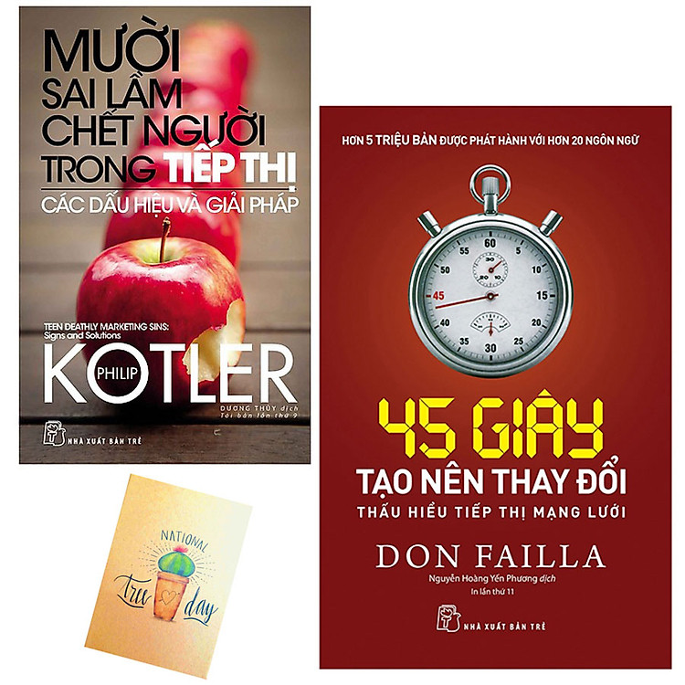 Combo 45 Giây Tạo Nên Thay Đổi – Thấu Hiểu Tiếp Thị Mạng Lưới