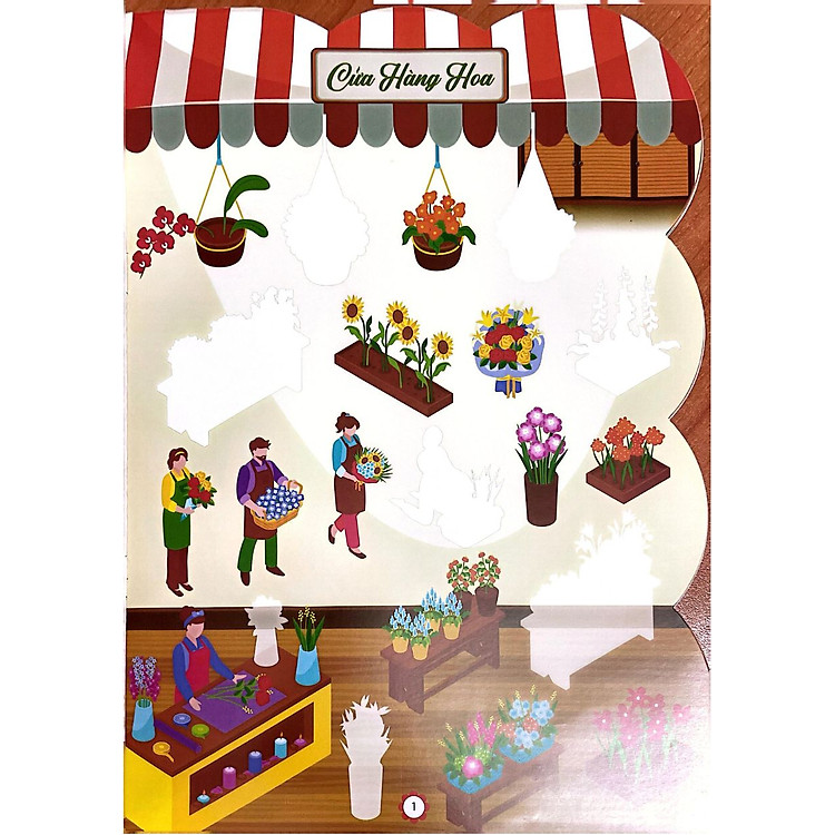 Bóc Dán Decal Thông Minh Sticker Đồ Hàng Bé Đi Hội Chợ Hàng Tiêu Dùng - Ảnh 2