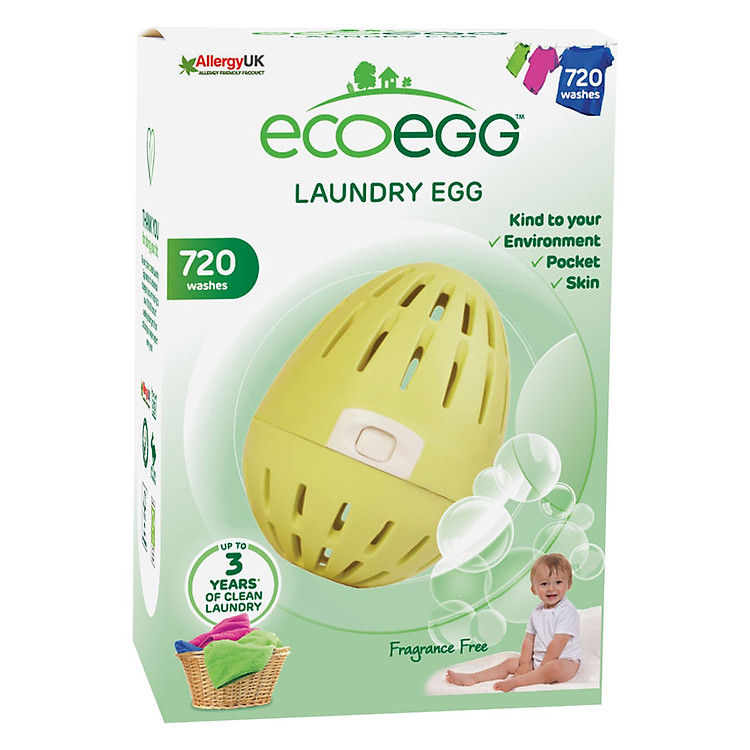 Trứng Giặt Sinh Học Ecoegg - 720 Lần Giặt