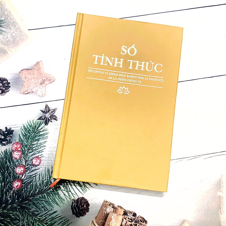 Sổ Tay Tỉnh Thức - Giúp Bạn Sống Tích Cực Hơn Mỗi Ngày - Sổ bìa cứng