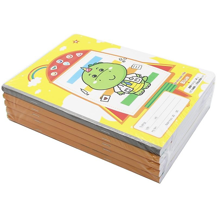 Tập Học Sinh 4 Ô Ly 200 trang 80gsm Blue - Ảnh 3