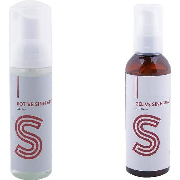 Bộ gel vệ sinh giày 100ml và bọt vệ sinh 60ml COMBOSSS14