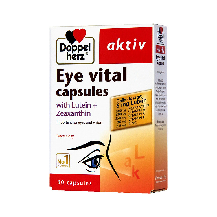 Thực phẩm bảo vệ sức khỏe Eye Vital Capsules