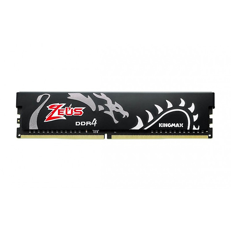 Ram PC Kingmax 8GB DDR4 (2666) ZEUS Dragon Heatsink (Đen) - Hàng chính hãng