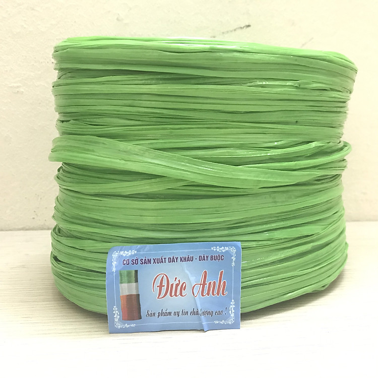 10 Cuộn Dây Nilong Buộc Hàng Màu Xanh