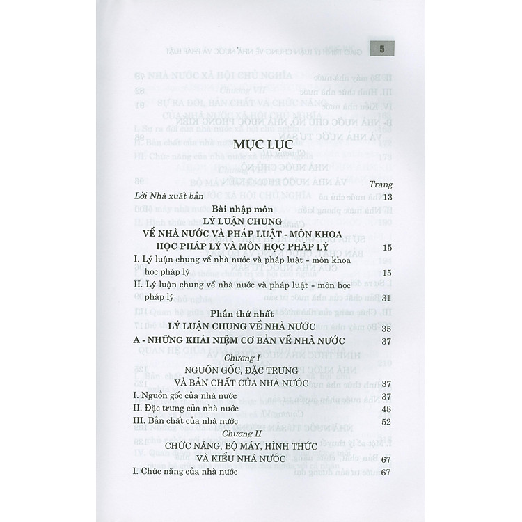 Giáo Trình Lý Luận Chung Về Nhà Nước Và Pháp Luật (Tái bản có chỉnh sửa, bổ sung) - Ảnh 2