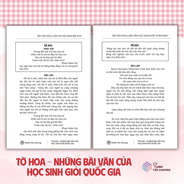 Tờ Hoa - Những Bài Văn Của Học Sinh Giỏi Quốc Gia - Ảnh 3