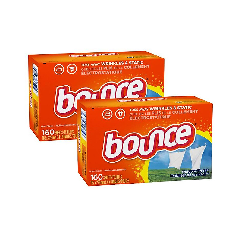 GIẤY THƠM BOUNCE (160 Tờ x 1 hộp )