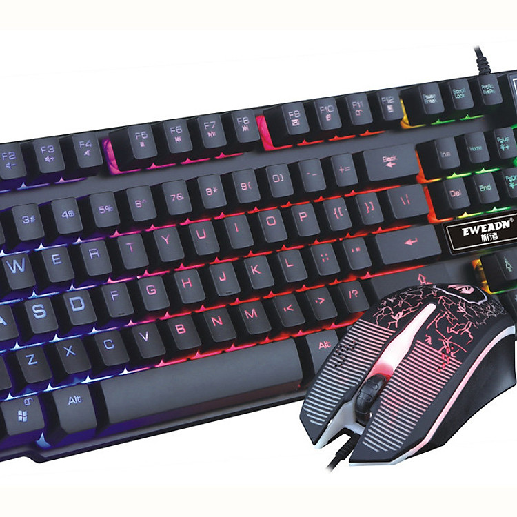 Bàn phím giả cơ kèm chuột KMX50 Gaming mouse PF170