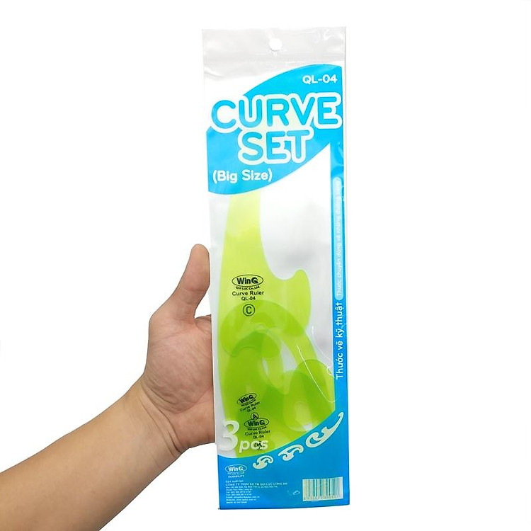 Bộ Thước Parabol Lớn WinQ QL-04 (3 chiếc) - Ảnh 6