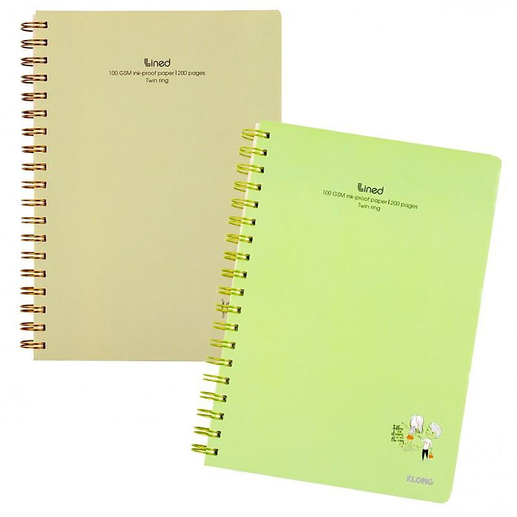 Vở Kẻ Ngang Lò Xo (200 trang)