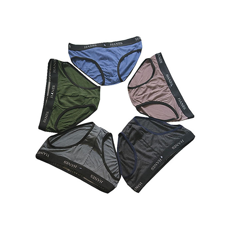 Combo 5 Quần lót nam tam giác cotton xịn nhiều lưng có size lớn màu ngẫu nhiên cao cấp mặc cực thoãi mái underwear SỊP HN5