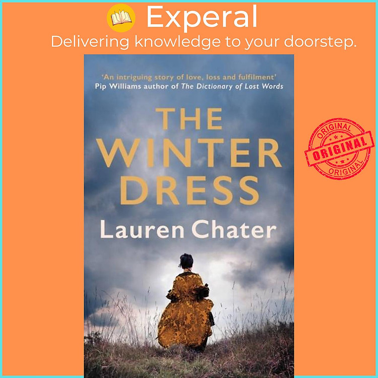 Sách - The Winter Dress - Two women separated by centuries drawn together by on by Lauren Chater (UK edition, paperback)