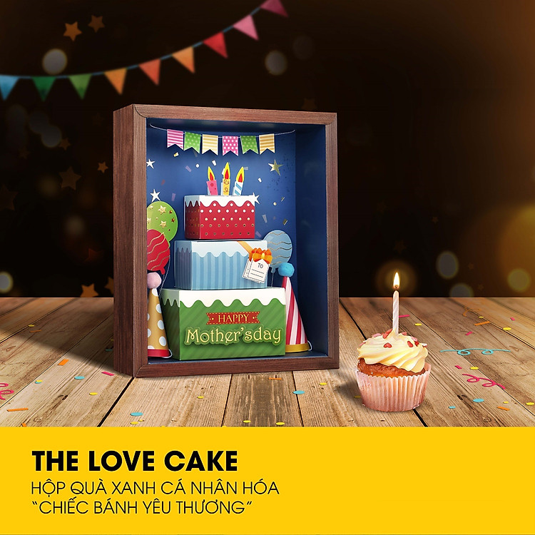 Hộp Quà Tặng Sinh Nhật – Chiếc Bánh Yêu Thương