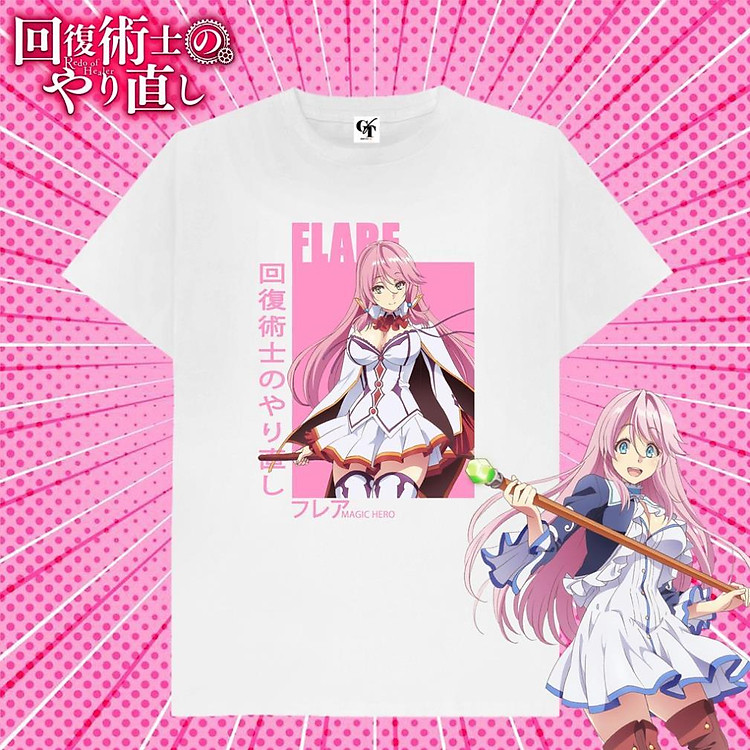 Áo phông Redo of Healer Anime ngắn tay cực ngầu giá tận xưởng