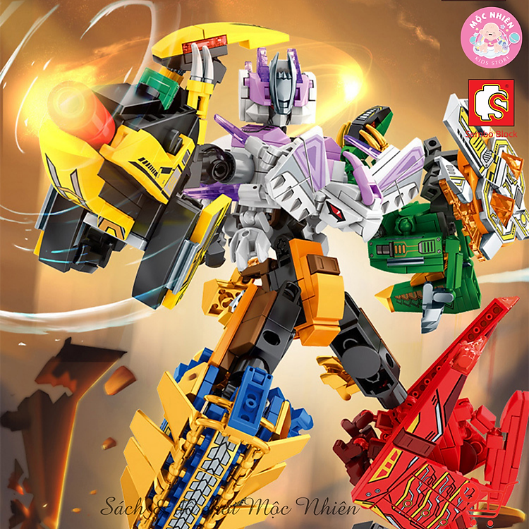 Đồ chơi lắp ráp SEMBO BLOCK Thần Long Chính hãng Giá tốt - Hình ảnh 3