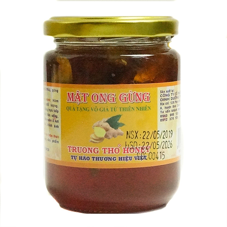 Mật ong gừng Trường Thọ (250ml)