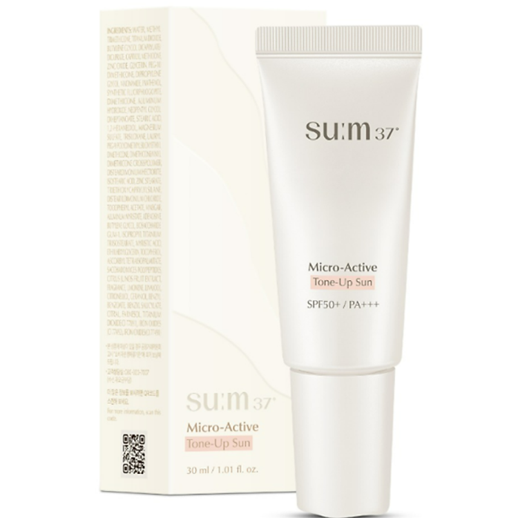 Kem chống nắng nâng tông su:m37 Micro-Active Tone-up Sun SPF50+/ PA+++