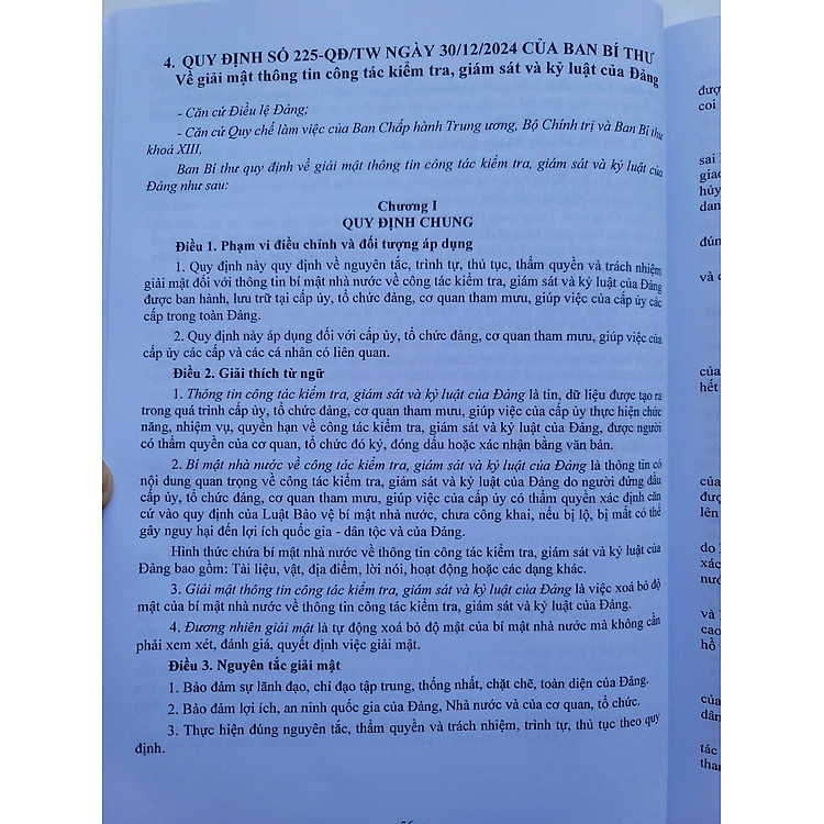 Quy Định Thi Hành Điều Lệ Đảng năm 2025 - Ảnh 7