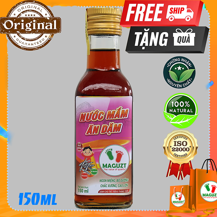 Tìm mua tại Avakids:Nước Mắm Maguzt Cá Cơm Than 150ml Tin cậy, tràn ngập Khuyến mãi, Ưu đãi