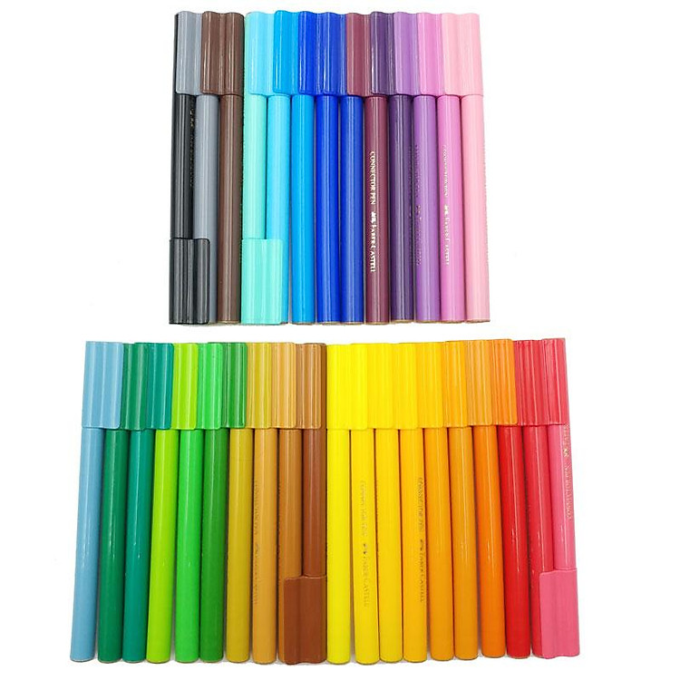 Bộ Bút Lông Màu Connector Faber-Castell (33 chiếc) - Ảnh 7