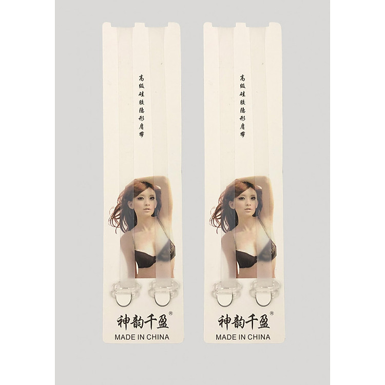 Combo 2 Bộ Dây Áo Ngực, Dây Áo Lót Trong Suốt Siêu Mảnh