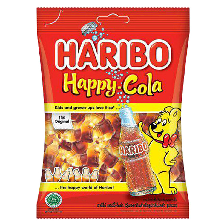 Kẹo Dẻo Haribo Happy Cola (80g)