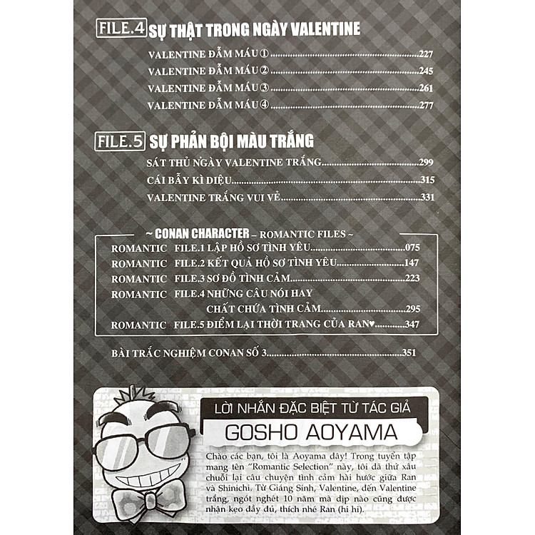 Thám Tử Lừng Danh Conan - Những Câu Chuyện Lãng Mạn - Ảnh 6