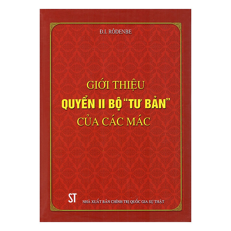 Sách Giới Thiệu Quyển II Bộ "Tư Bản" Của Các Mác