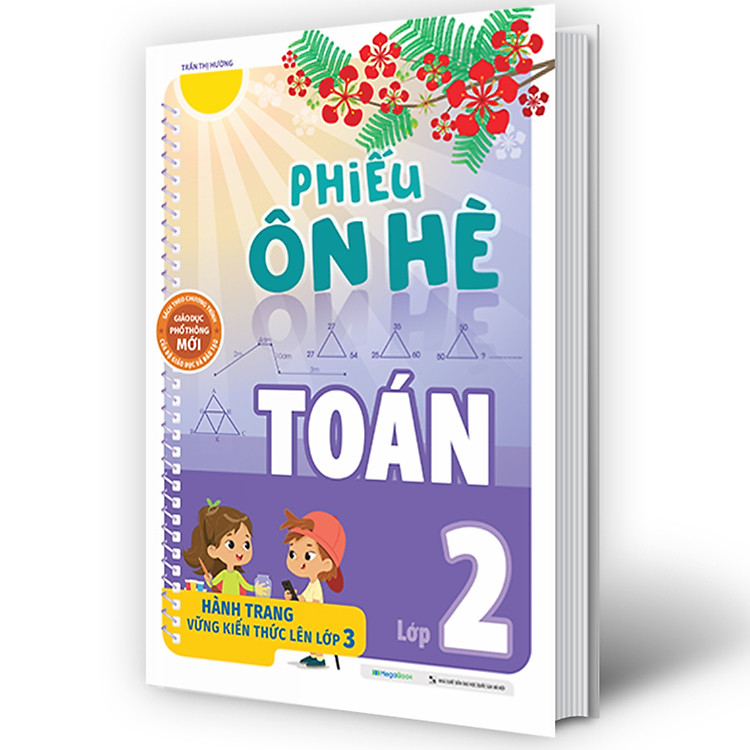 Phiếu Ôn Hè Toán Lớp 2 - Hành Trang Vững Kiến Thức Lên Lớp 3 (MEGA)