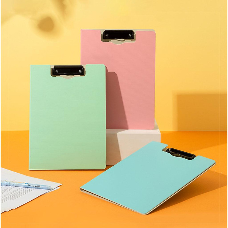 Bìa Trình Ký A4 Hai Mặt Nhựa (Màu Hồng) - Ảnh 3