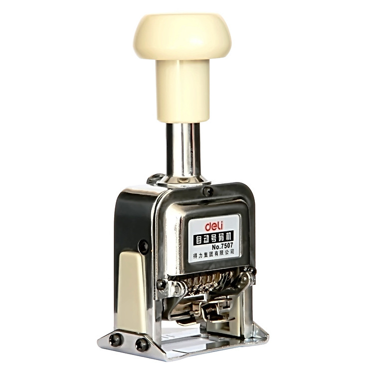 Dấu Nhảy 7 Số Deli 7507 - Ảnh 2