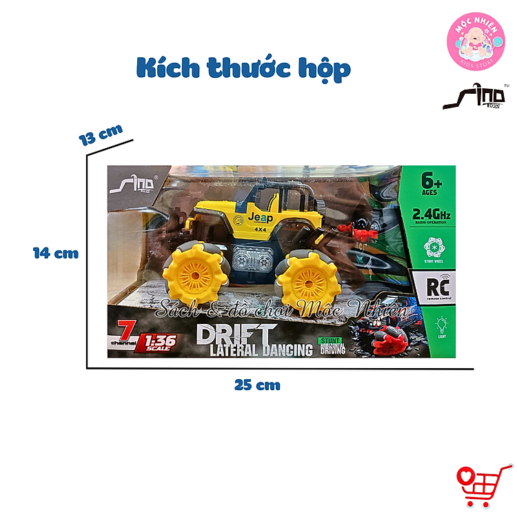 Xe Điều Khiển Địa Hình 1:36 SINO Chính hãng Ưu đãi - Hình ảnh 3