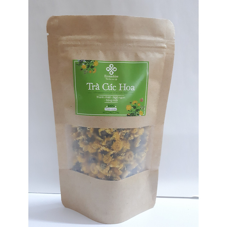Trà hoa cúc sấy lạnh nguyên bông (Gói giấy dùng trong 15 ngày thơm ngon)