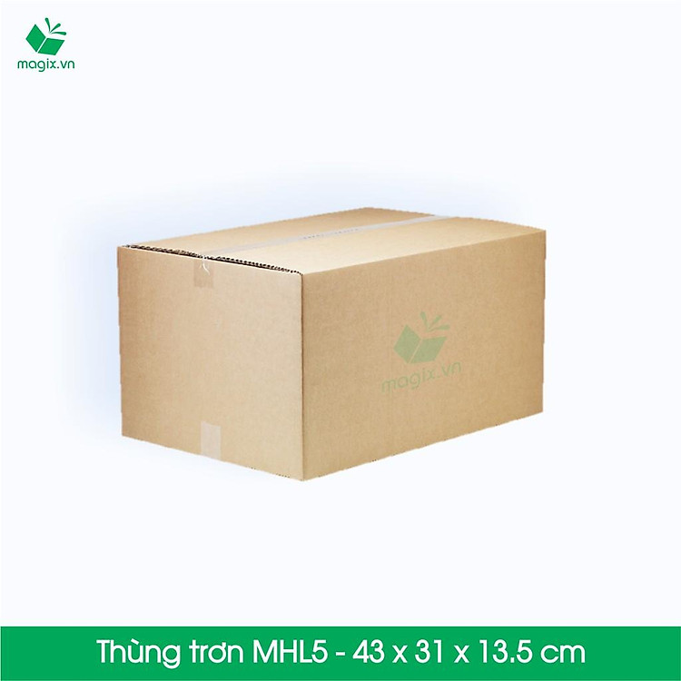 Hộp Carton (20 thùng) - Kích thước 43x31x13,5 cm - Ảnh 2